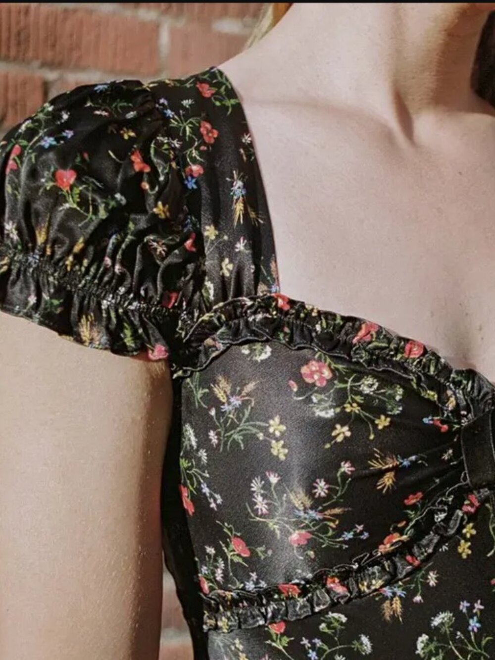 Doen Marybell Dress in DELPHINIUM Floral XXL